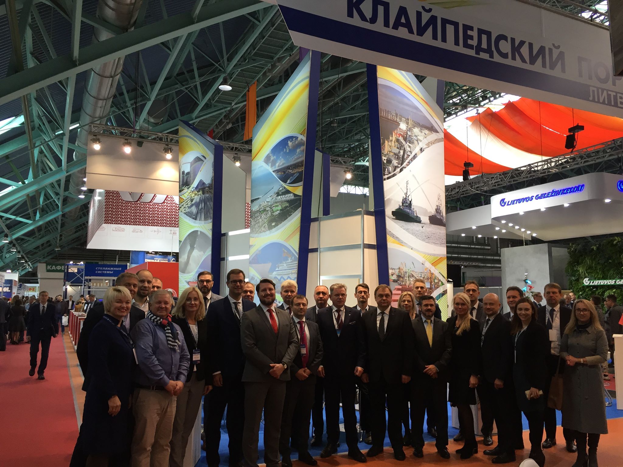 In the exhibition “Transport and Logistics” Klaipeda Port activity is presented at the j...